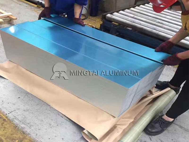 Anodized aluminum plate (2)