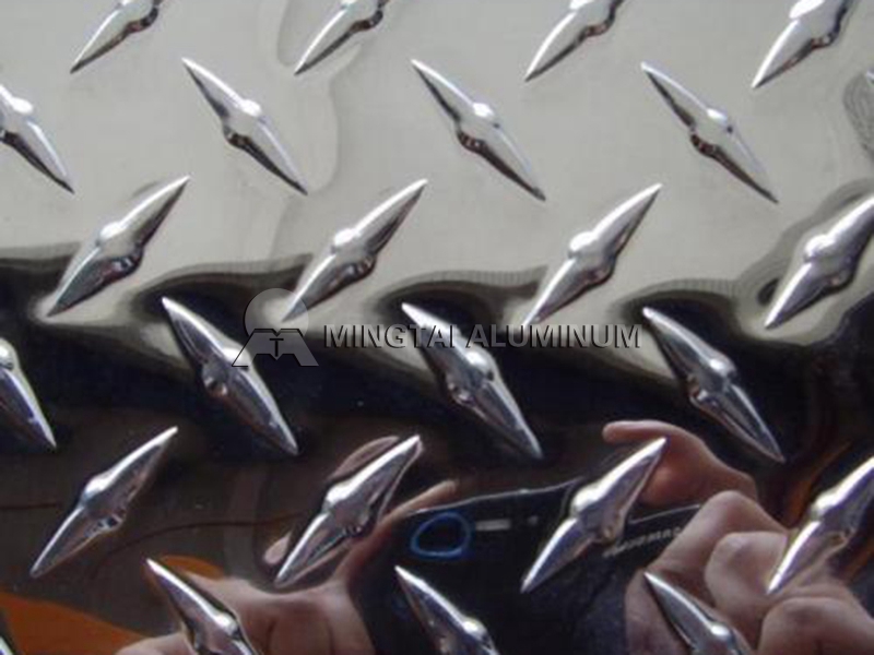 Aluminum embossed sheet