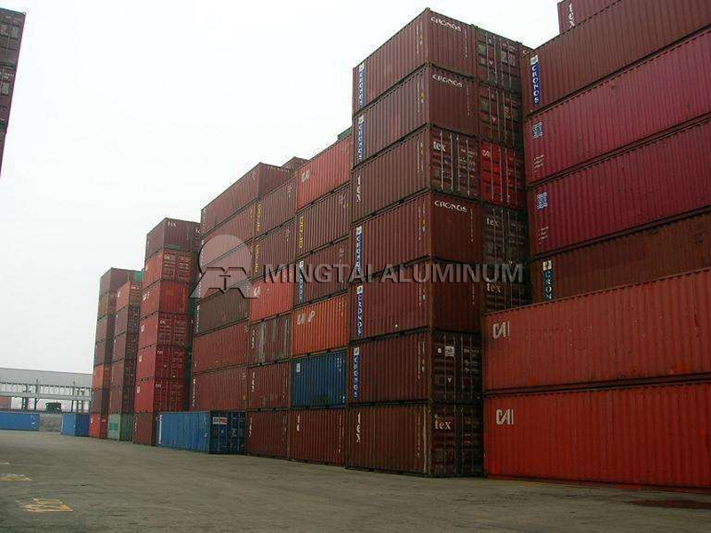 Container aluminum