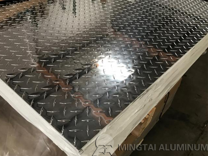 0.25 aluminum diamond plate 4x8 sheet