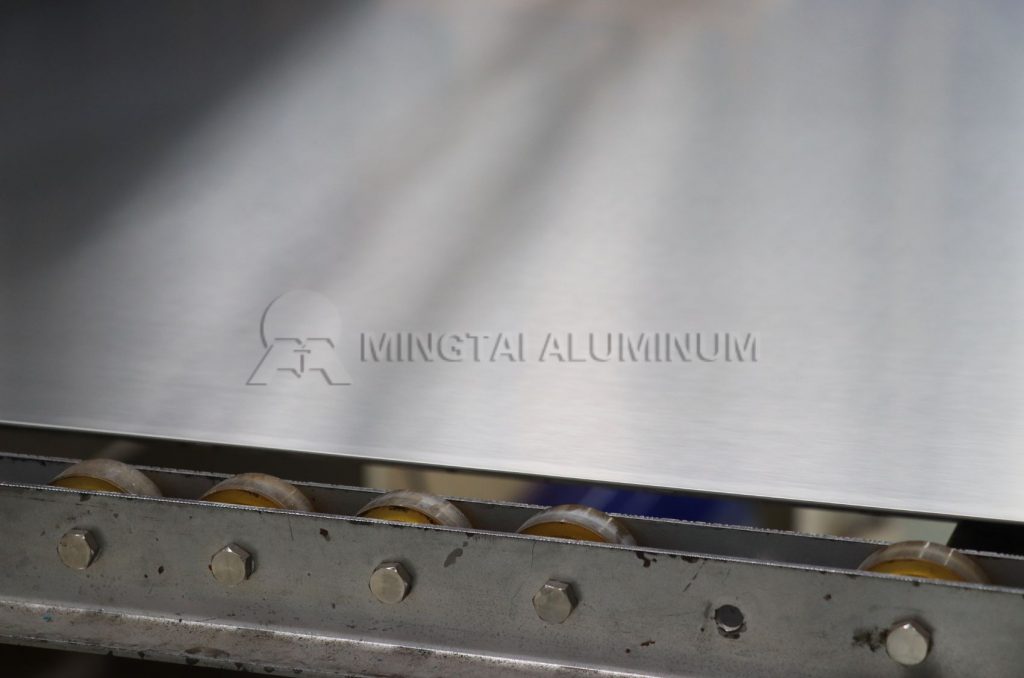 Aluminium sheets to produce Trucks front bumpers